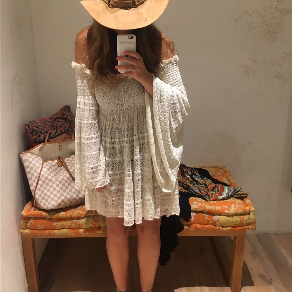 Free people off the shoulder dress Medium